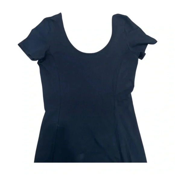 Aritzia Talula Black Short Sleeve Bodycon Mini Dress Size Small - Picture 2 of 4